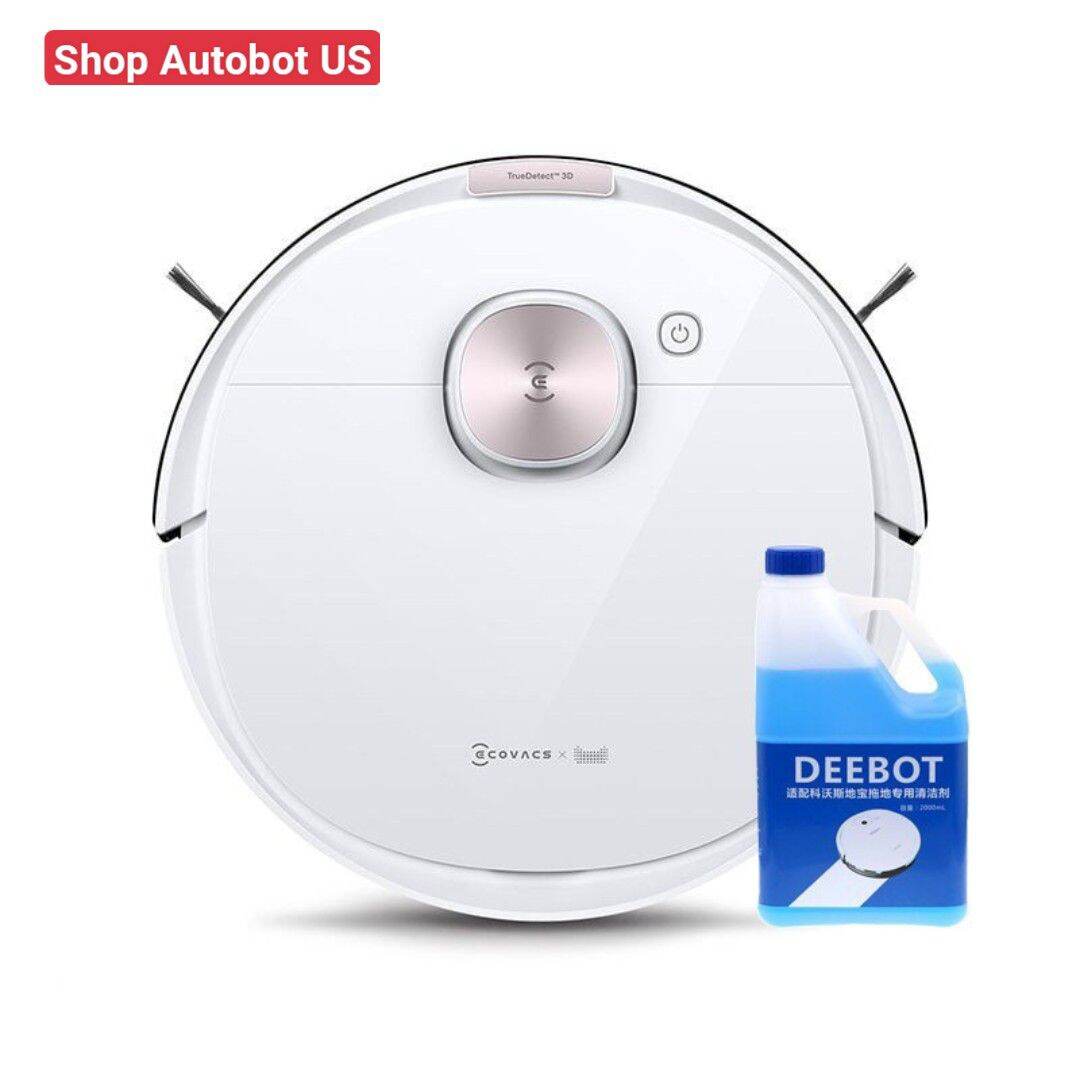 Robot hút bụi lau nhà Ecovacs T8 max/ T8 Power hàng trưng bày mới 99% - Công nghệ lau rung - tặng chai nước 2 Lít