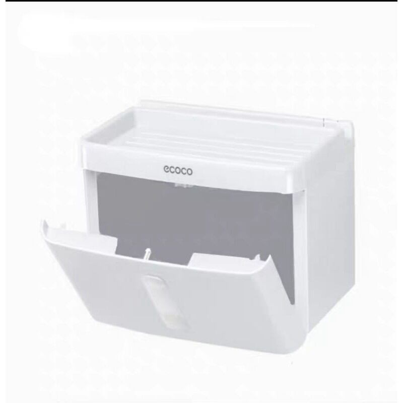 Hộp đựng giấy vệ sinh vuông ECOCO cao cấp 1612