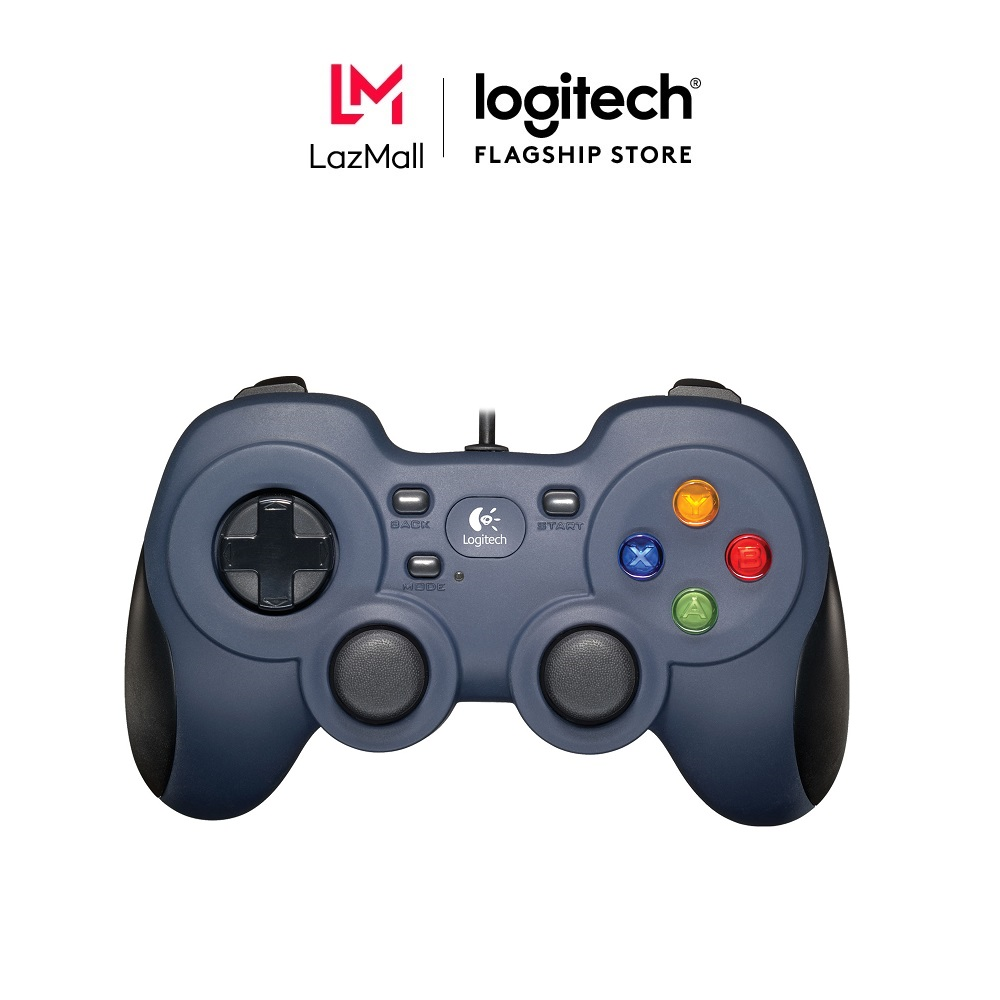 Tay cầm chơi game console có dây Logitech F310 - 4 phím di chuyển D-Pad tương thích TV Android dây 1
