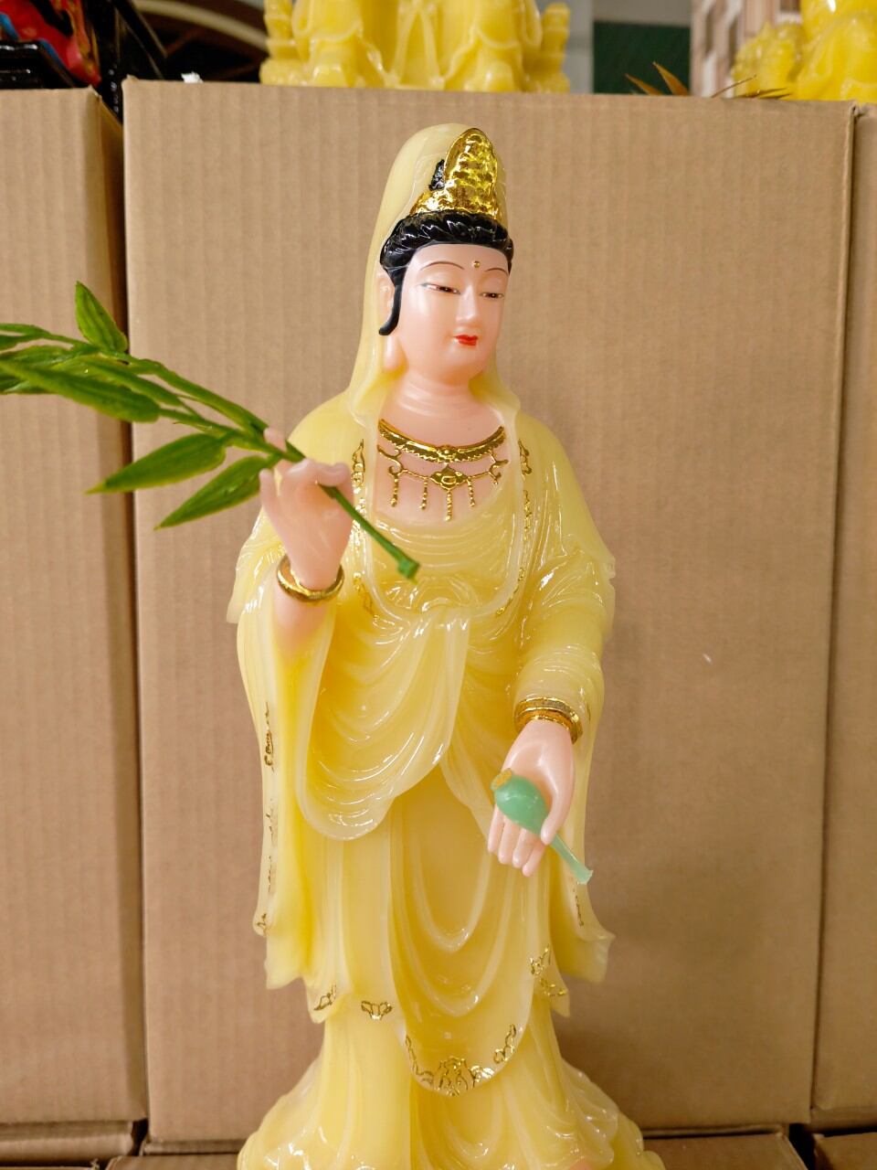 Tượng  Quan Âm Bồ Tát  cao 40cm