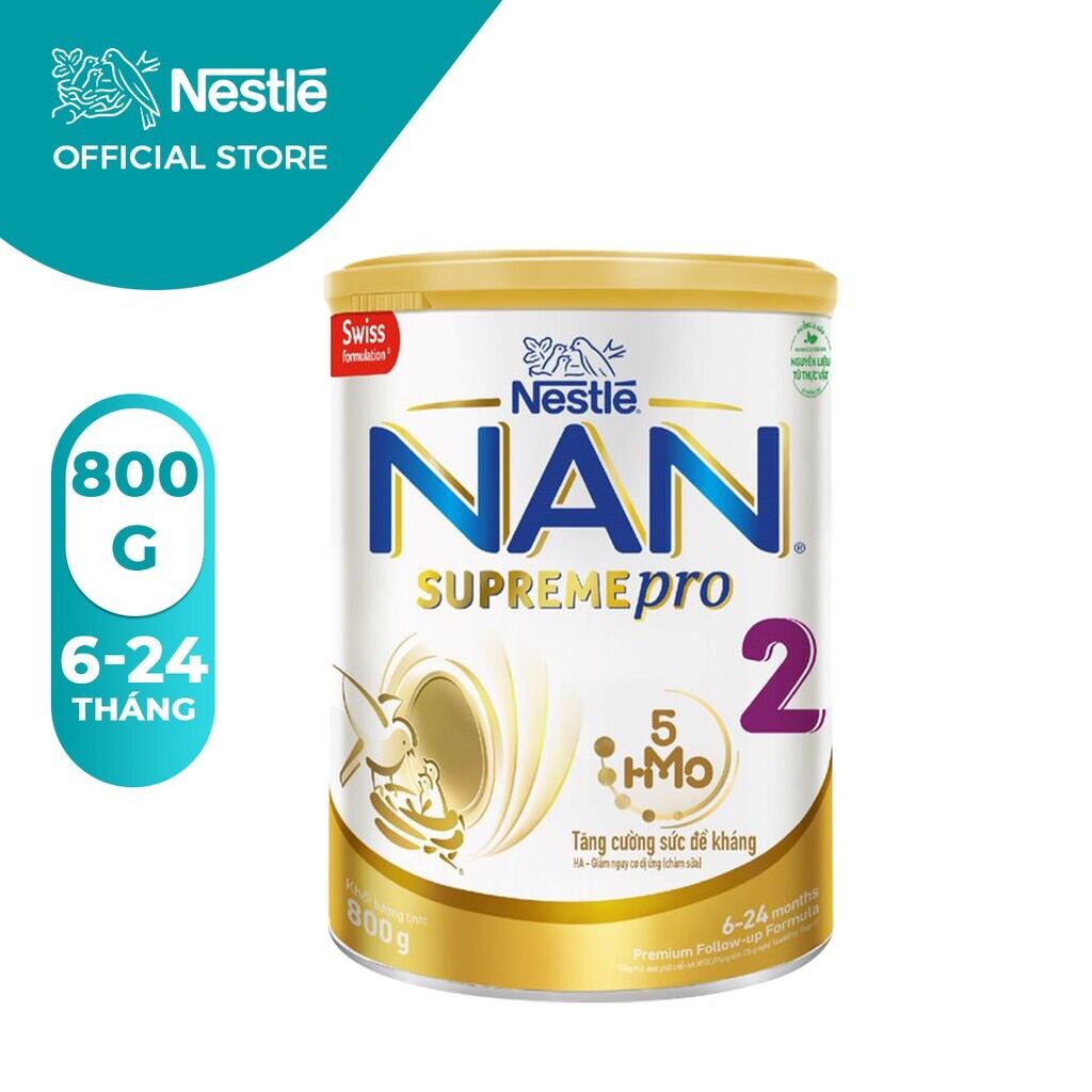 Sữa Bột Nestle Nan Supreme PRO 2 - Hộp 800g