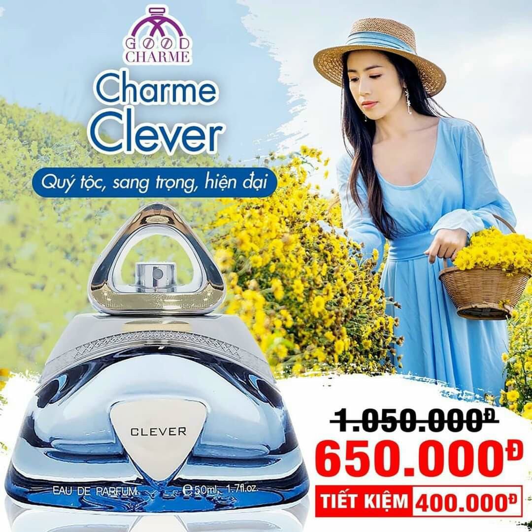 Nước hoa clever 50ml nguyên mã
