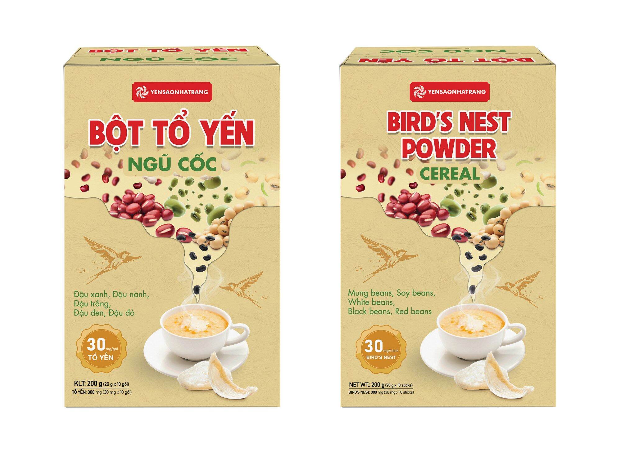 Bột tổ yến - ngũ cốc loại 200g )