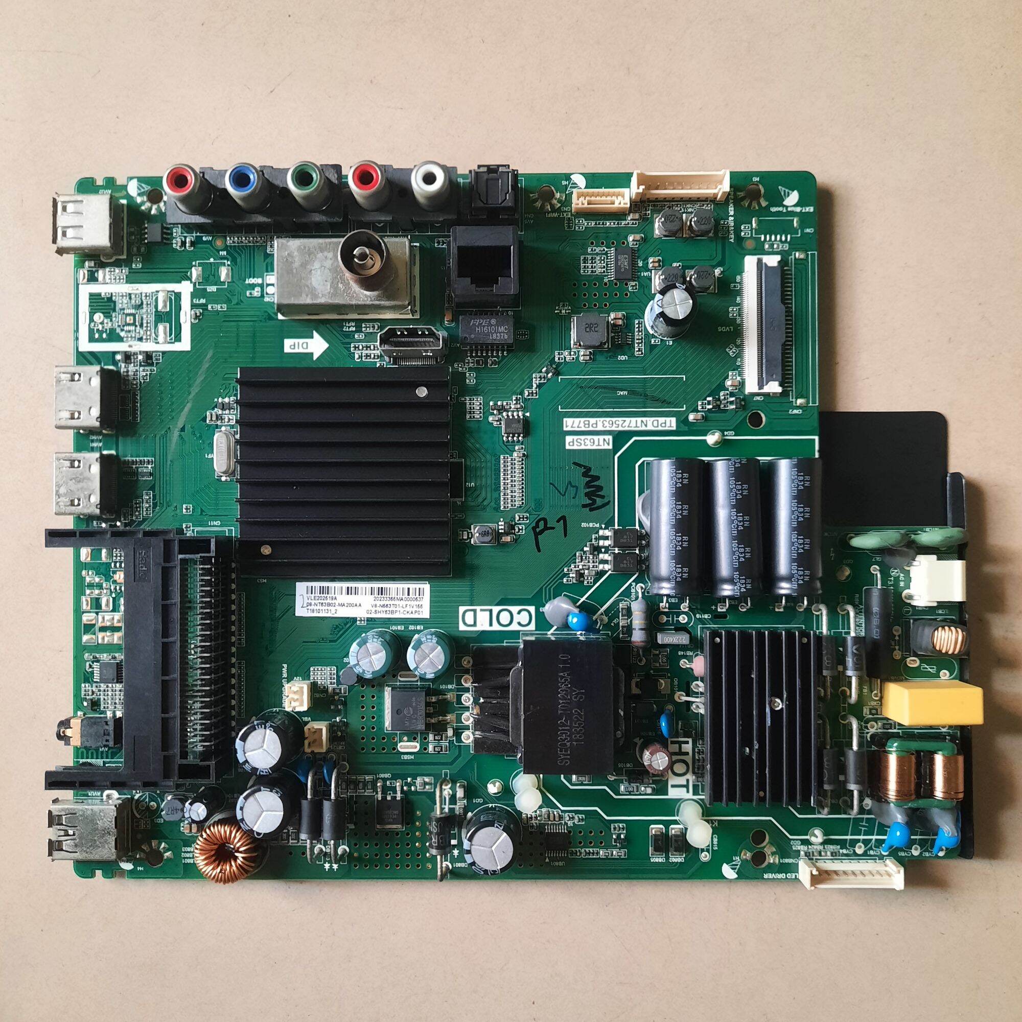 Bo mạch tivi tcl 40s62 43s62
