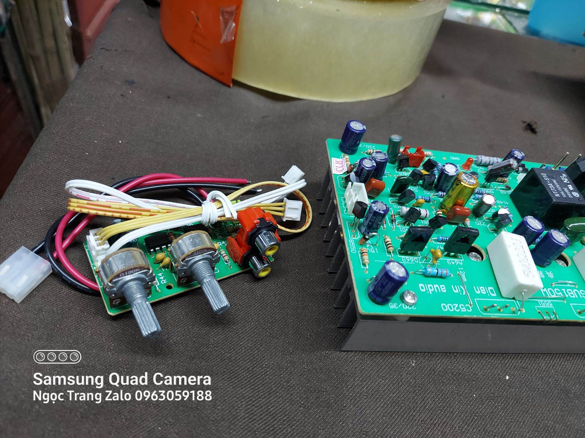 Mạch SUB Loa Trầm 150 W - 2 Sò