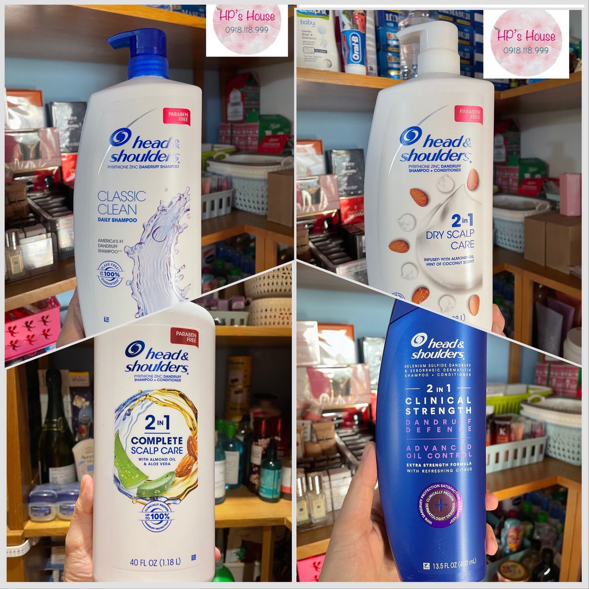 Dầu gội xả Head&Shoulder 2in1
