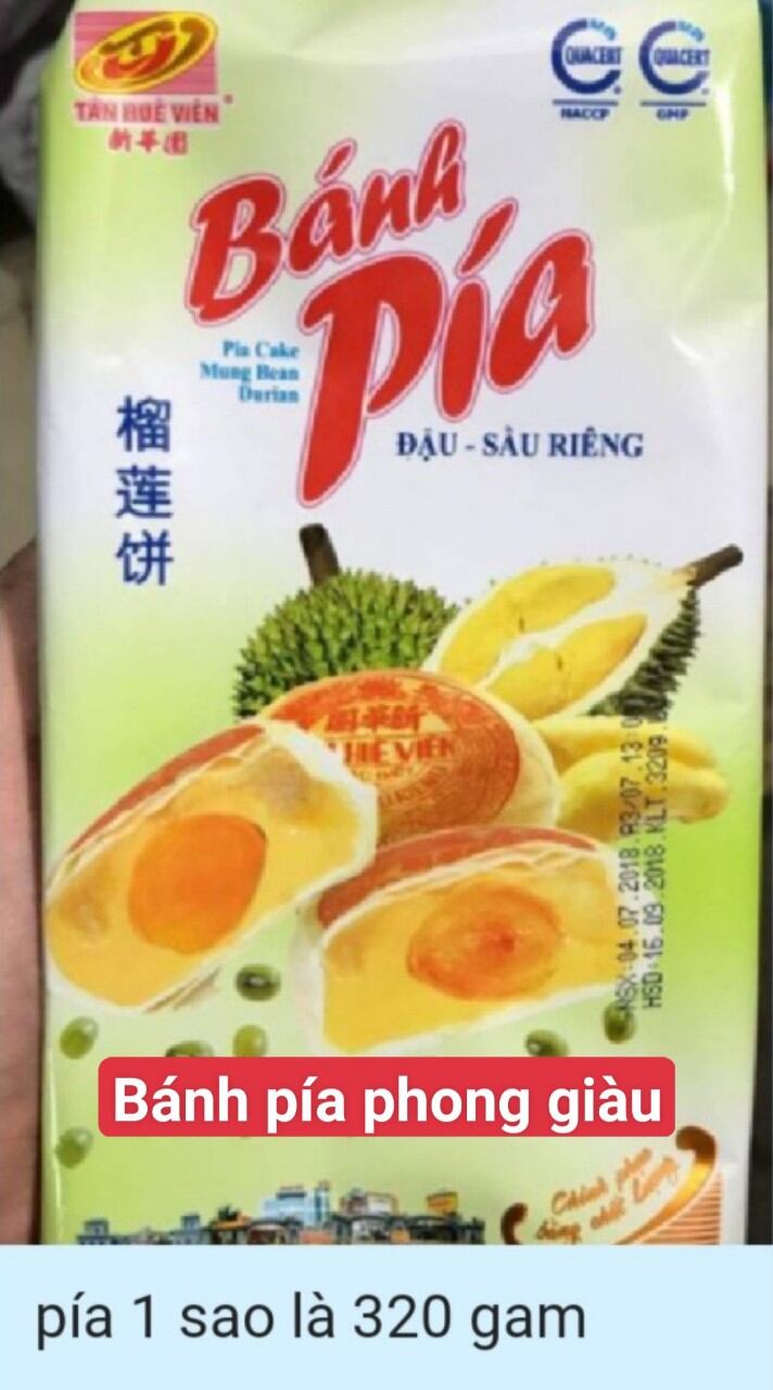 bánh pía đặc sản sóc trăng ( cây 4 bánh )