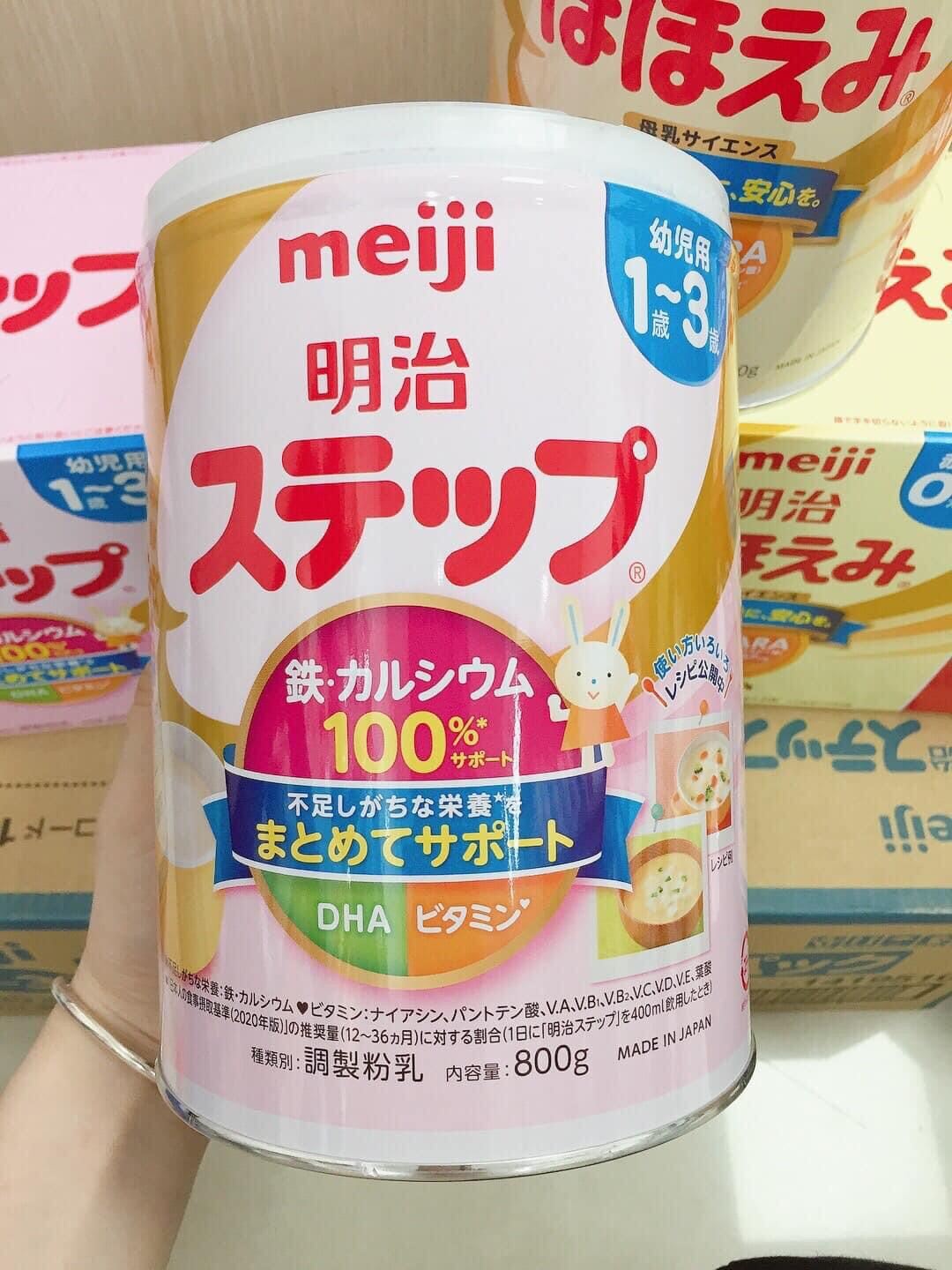 Sữa Meiji lon 800g nội địa NHẬT BẢN Date mới nhất