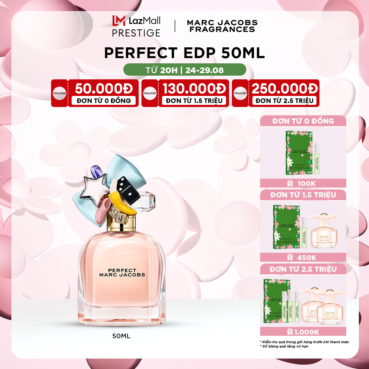 Nước hoa nữ marc jacobs perfect edp 50ml