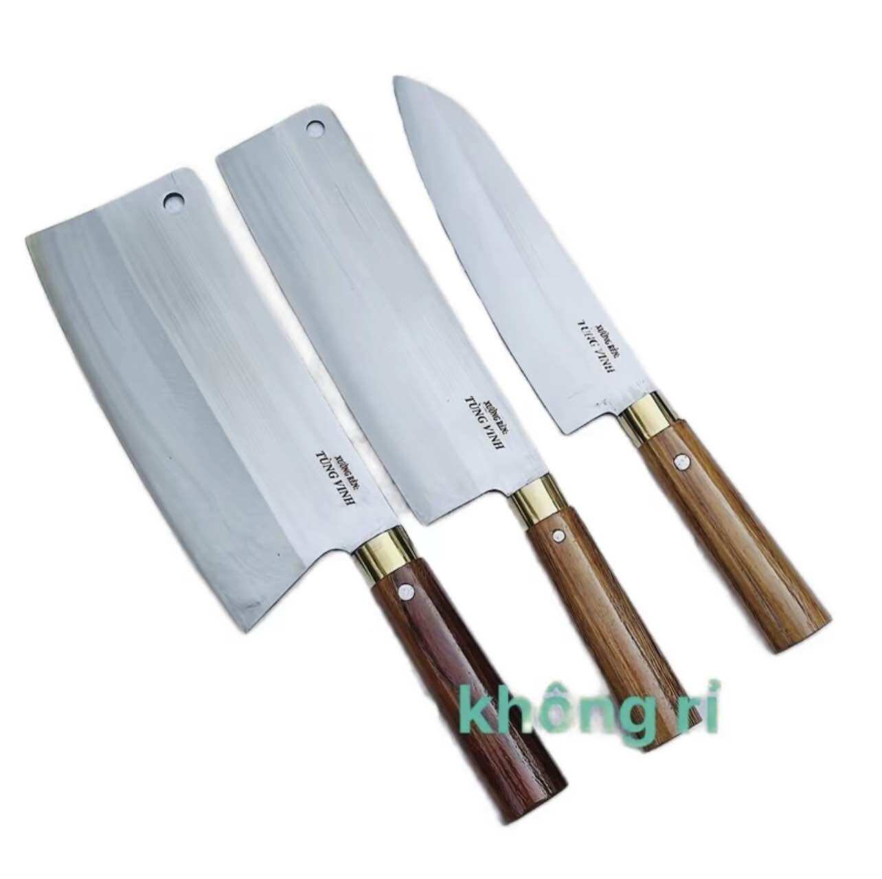 Bộ 3 món nhà bếp nhíp trắng nguyên chất
