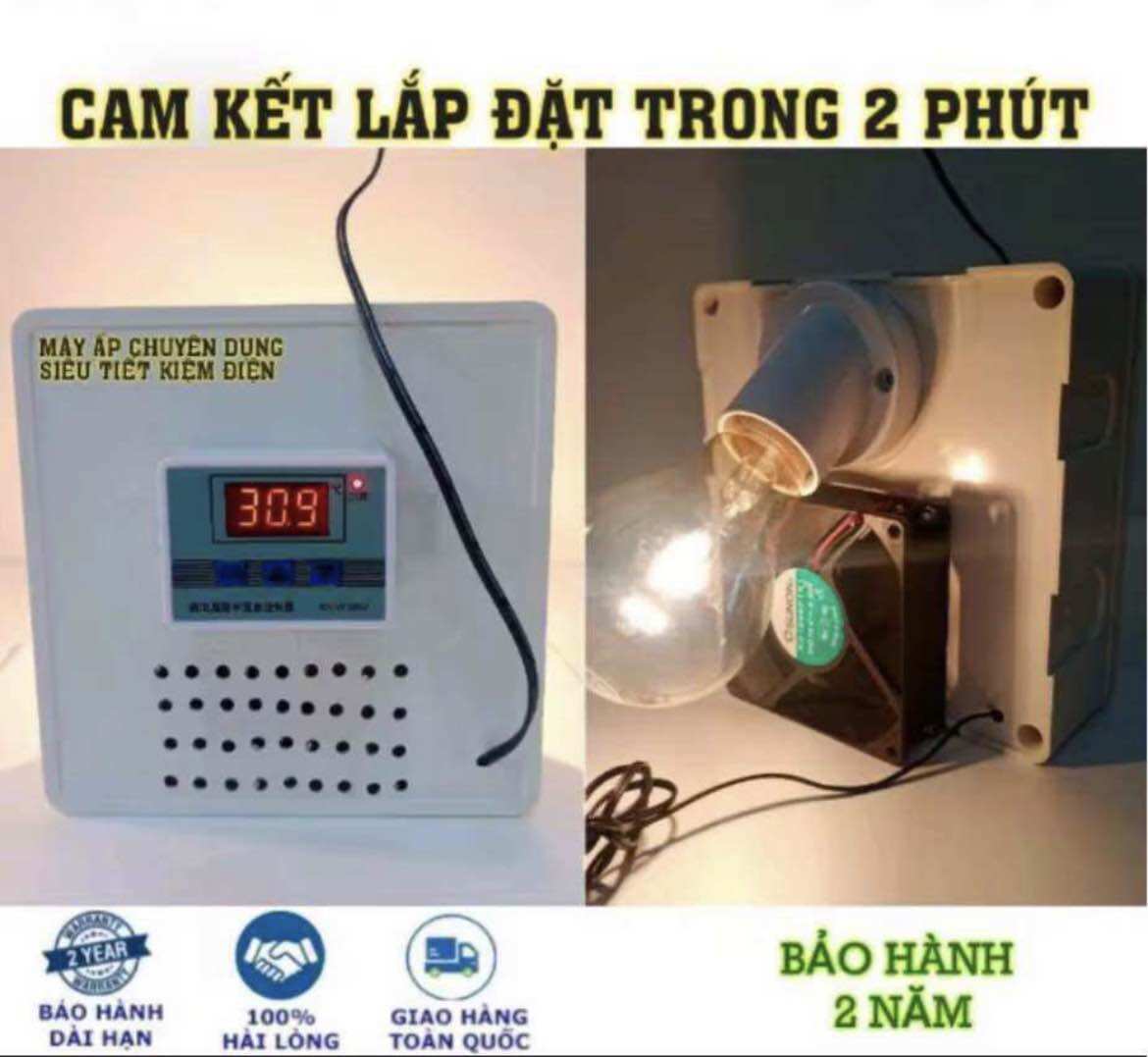 Máy ấp trứng thông minh tự chế ( giá sỉ) Bảo hành 2 năm
