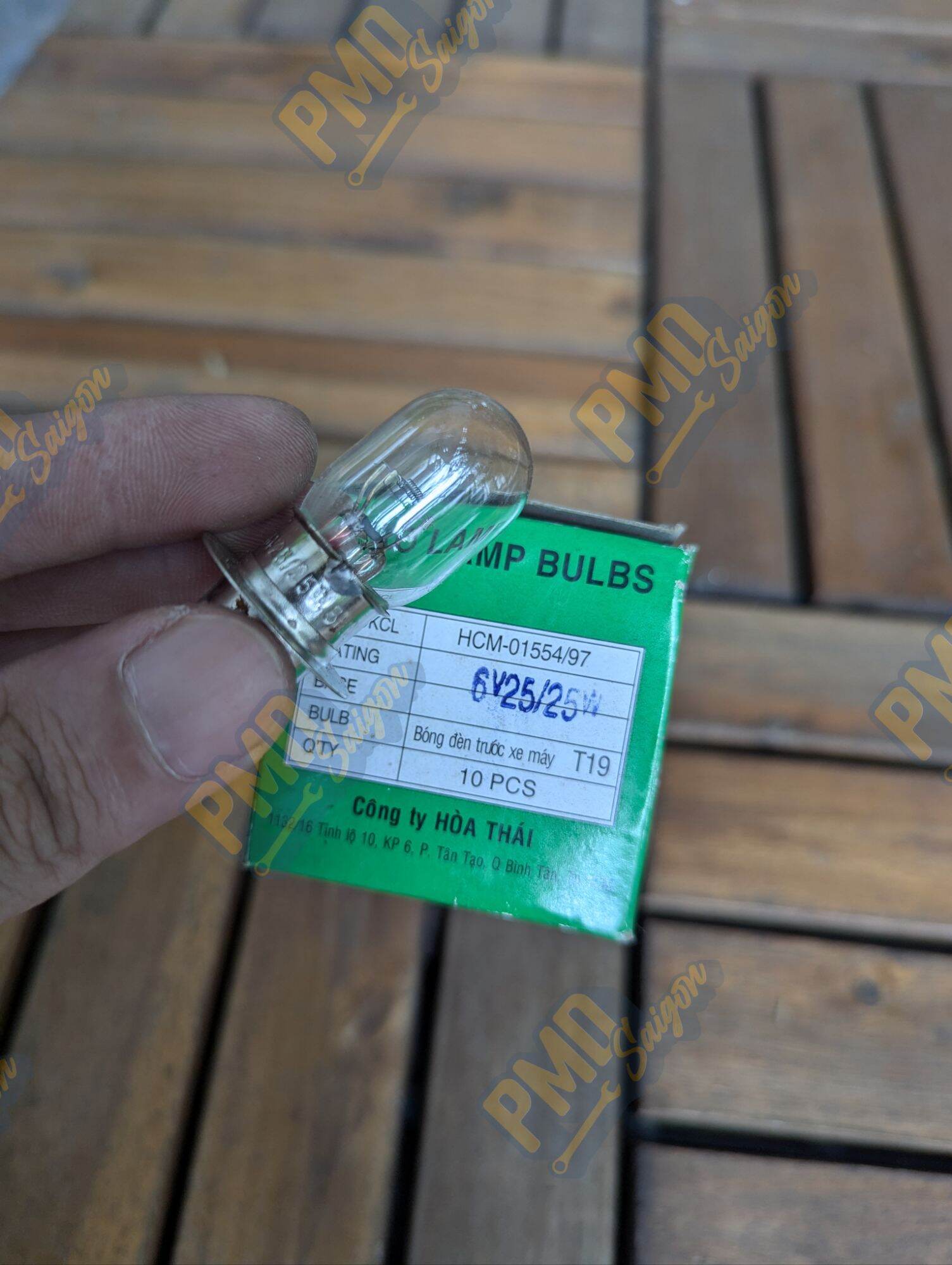Bộ bóng đèn cub đời cũ 6v