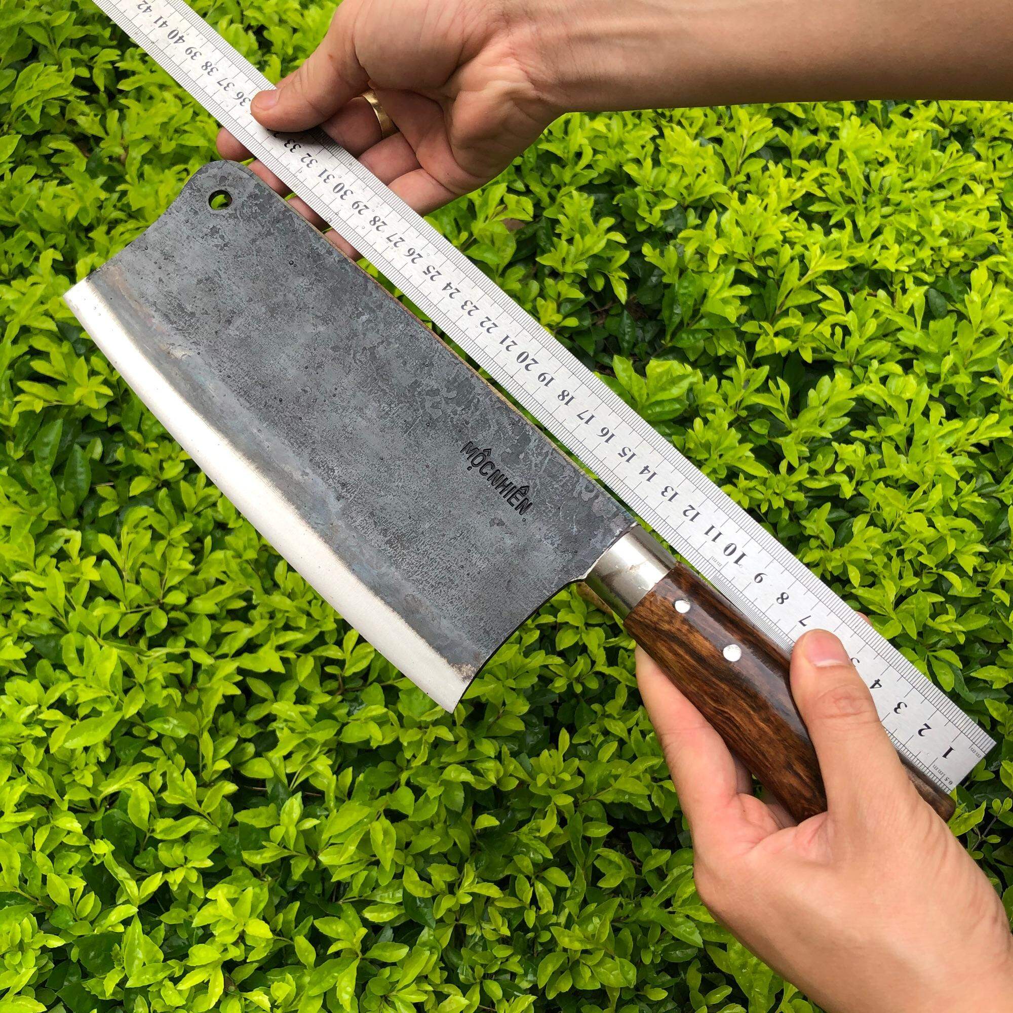 Dao chặt xương ống, sườn, giò heo {Phúc Sen Mộc Nhiên} nhíp ô tô 100%