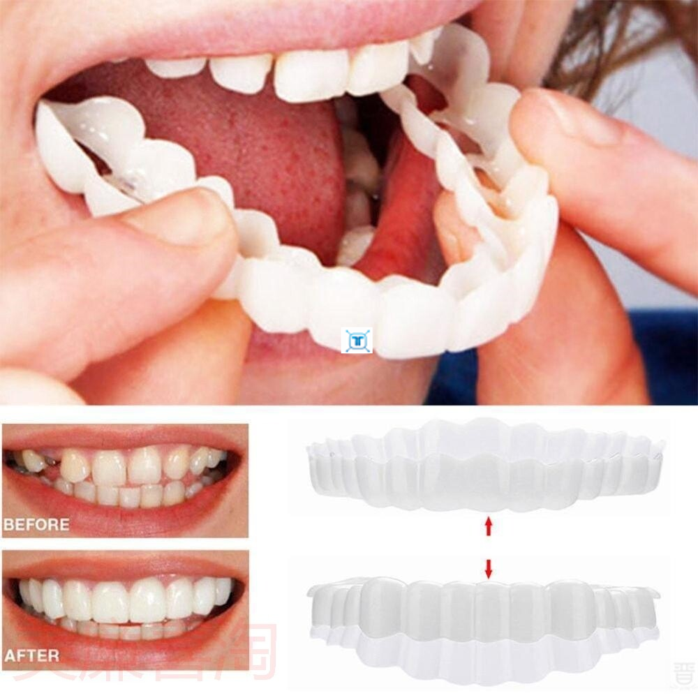 Set 2 Chiếc Smile Teeth Braces Smile Teeth Cosmetic Teeth COM