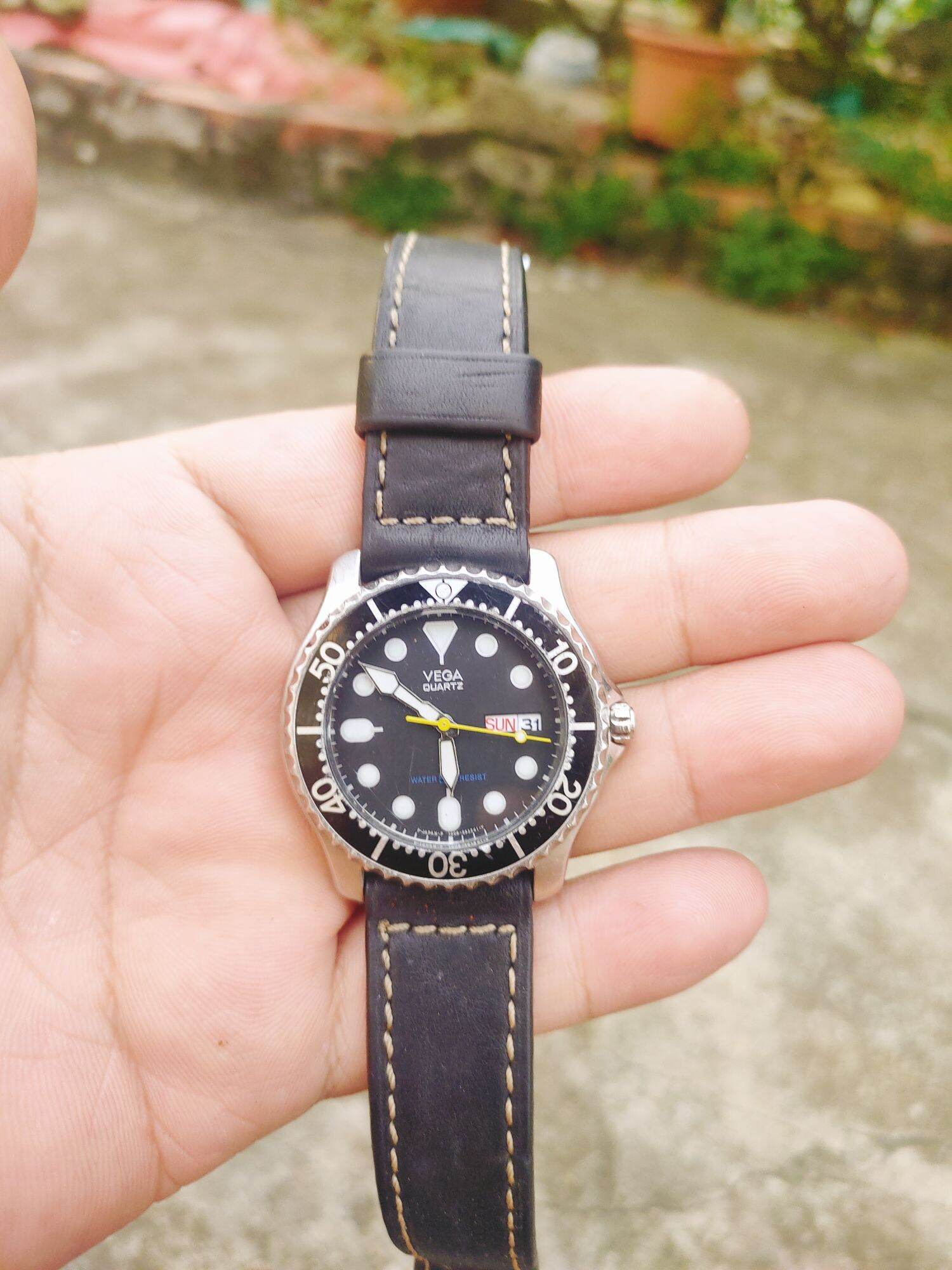 Đồng hồ nam Vega Citizen, size 40-42mm, kim cọc số phản quang, máy japan thumbnail