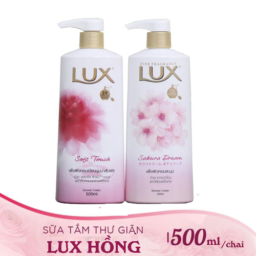 Combo 2 chai sữa tắm lux 450ml