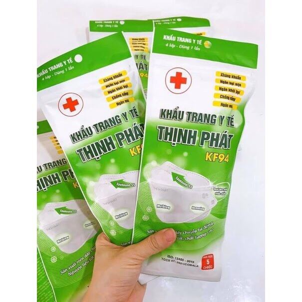 Khẩu trang y tế Thịnh Phát KF94 - Lựa chọn tối ưu bảo vệ sức khỏe