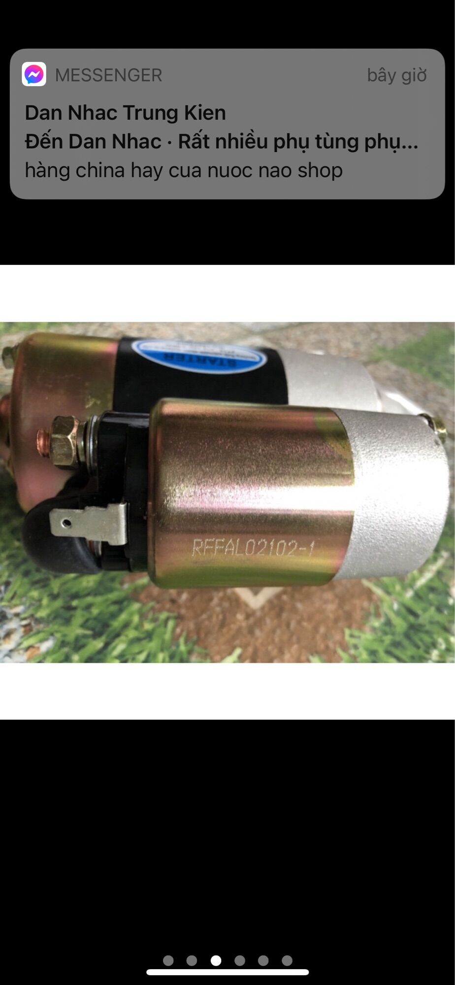Củ đề máy dầu 186F 178F 188F máy phát điện