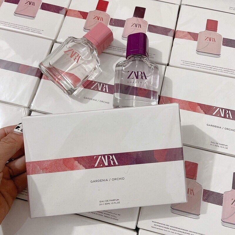 Set nước hoa nữ Zara Orchid và Gadenia 30ml