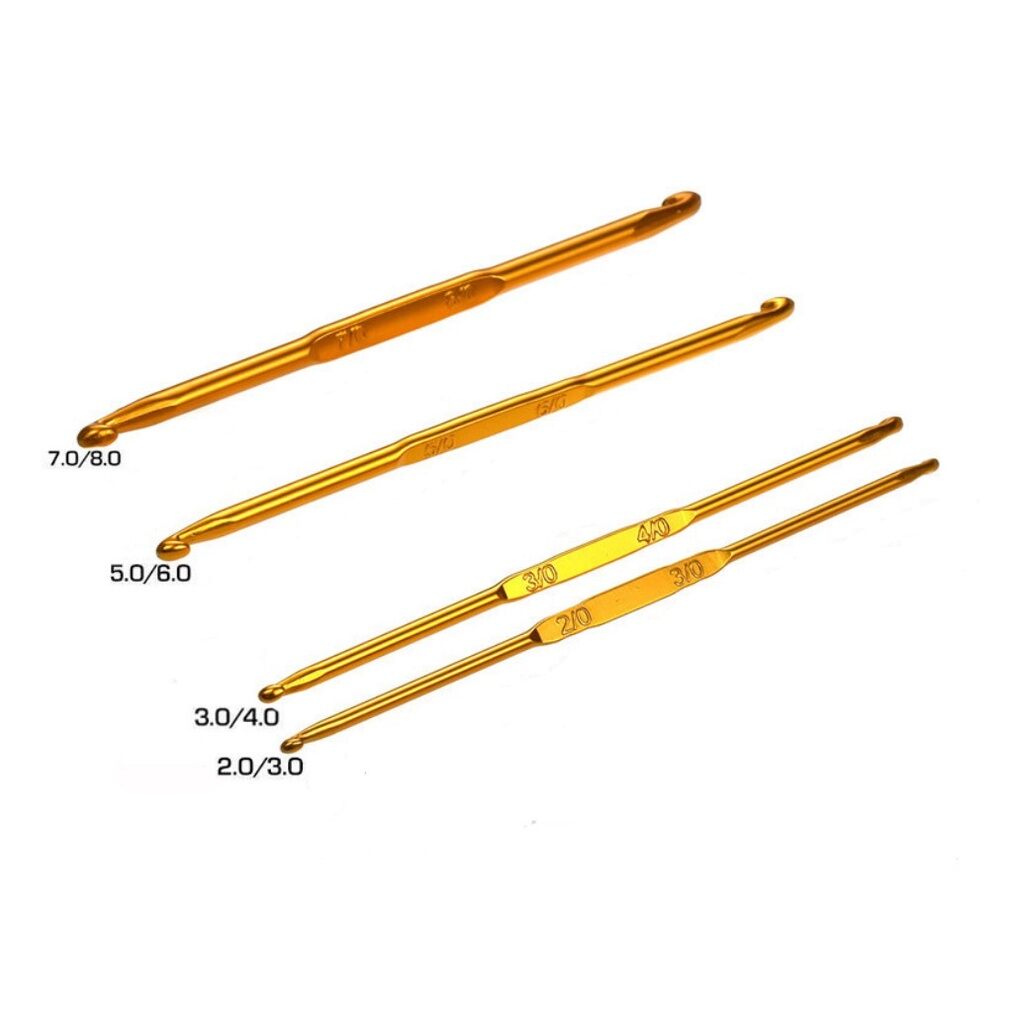 Kim móc len 2 đầu vàng