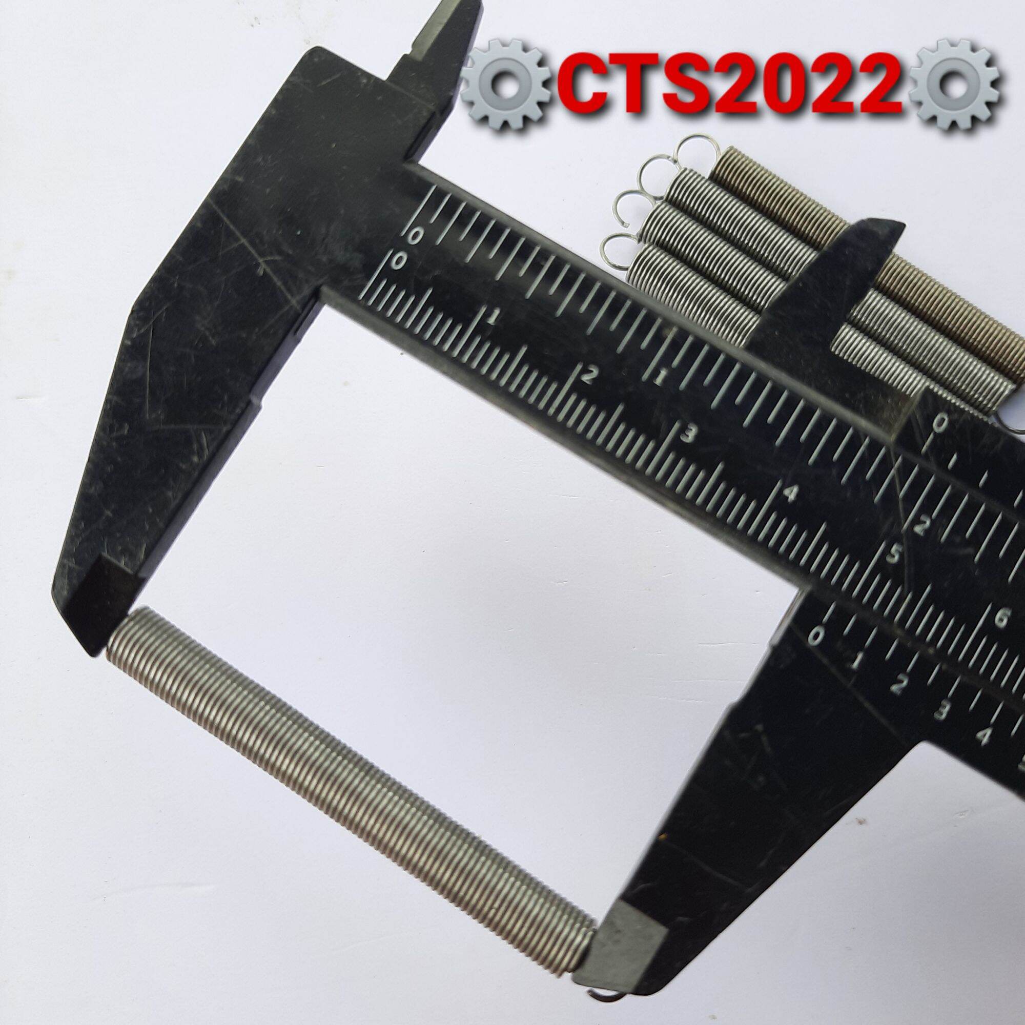 Lò xo kéo inox phi 6mm sợi 0.5mm