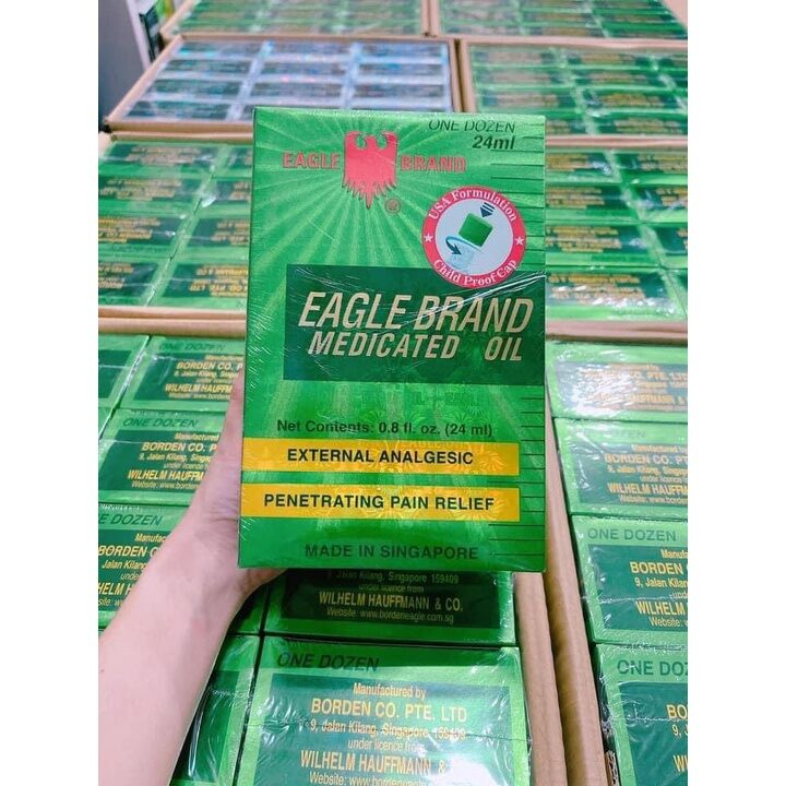 Dầu xanh singapore 2 nắp 24 ml