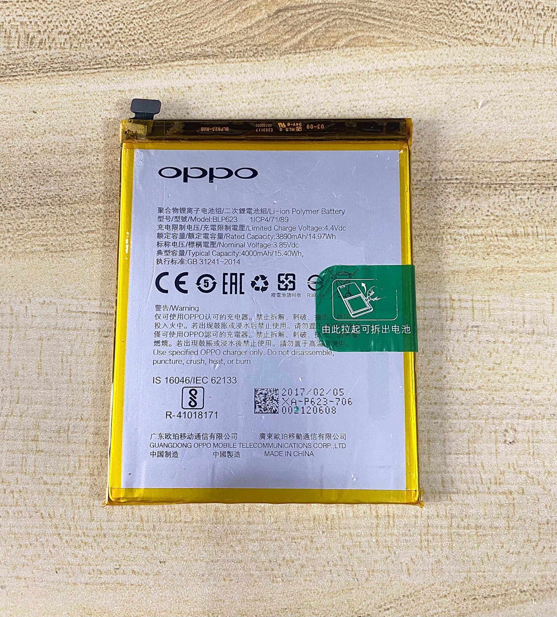 PIN OPPO F3 Plus ( BLP - 623 ) ZIN HÀNG CAO CẤP.