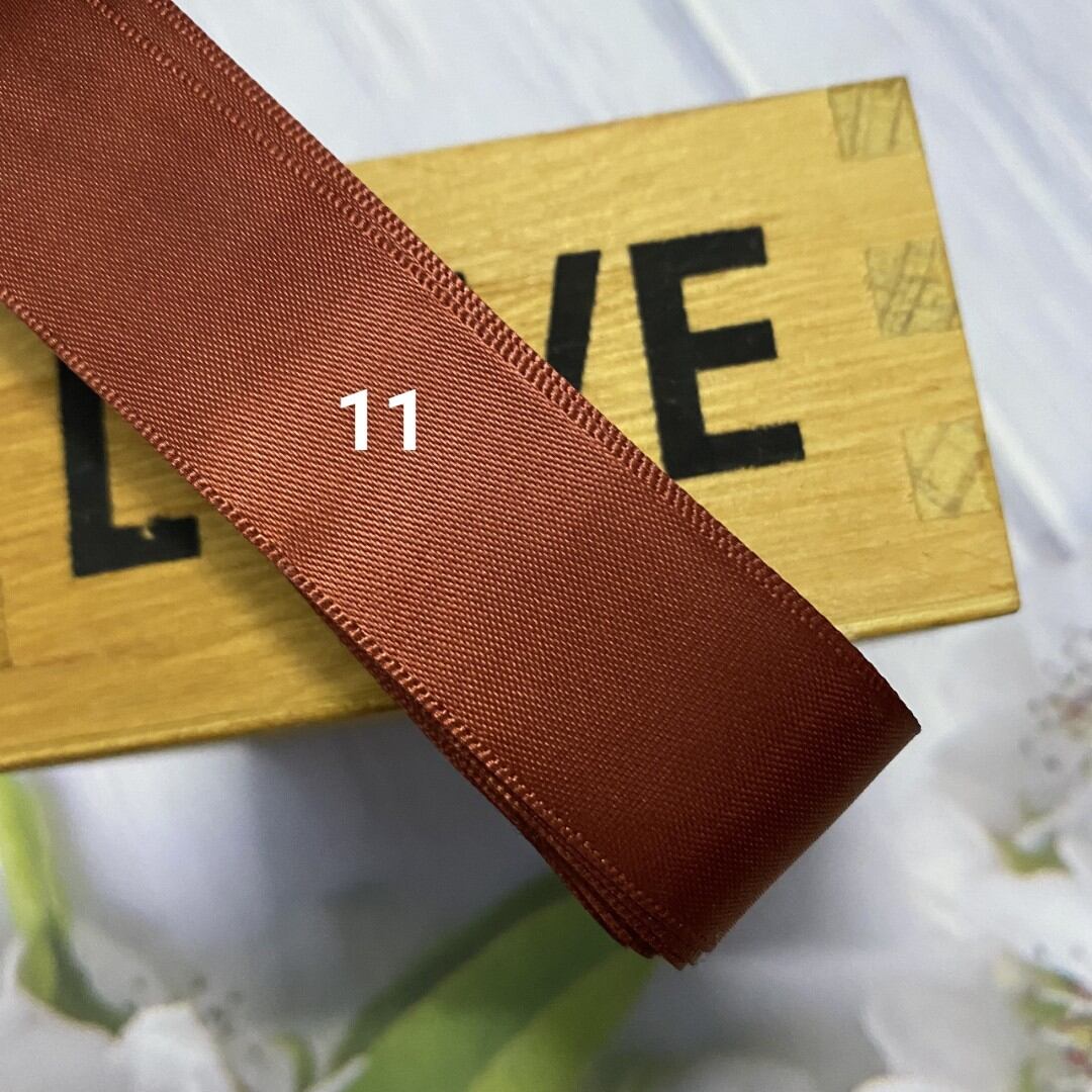 (DÂY 5 MÉT) RUY BĂNG LỤA  1 MẶT PHỤ KIỆN THỦ CÔNG , BẢN RỘNG 2.2CM.