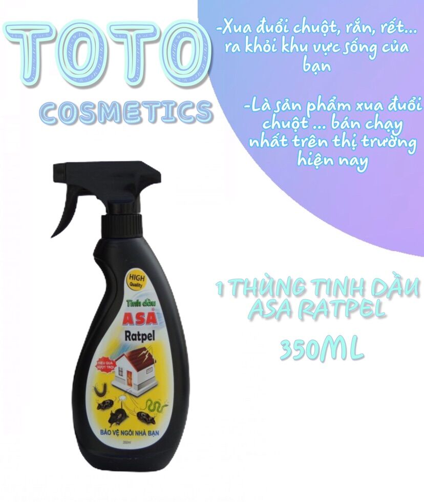 Xịt xua đuổi chuột asa ratpell 350ml