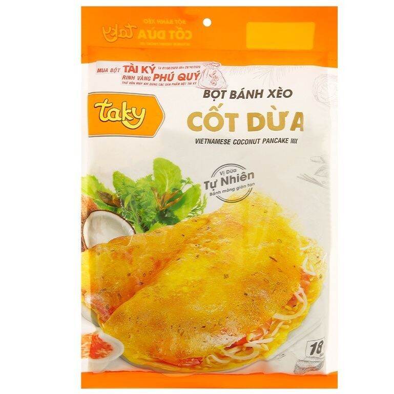 Combo 5 gói bột bánh xèo Tài Ký cốt dừa 500g