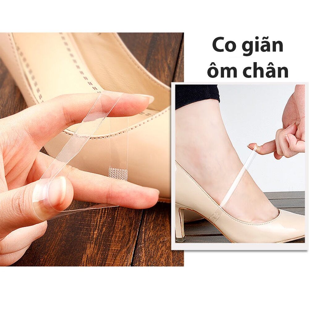 1 Cặp Dây Quai Ẩn Chống Tuột Gót Giày
