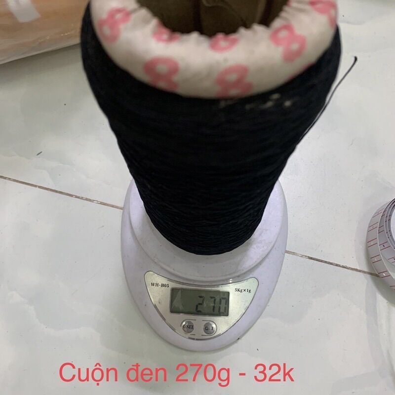 Thun Chỉ Cuộn Lớn Dở Dang Hàng Công Ty 4 Màu