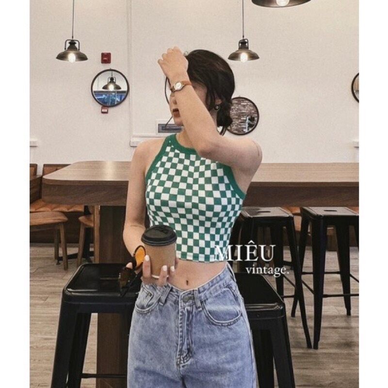 ÁO CROPTOP BA LỖ VẢI XỊN (ẢNH THẬT Ở CUỐI) B7
