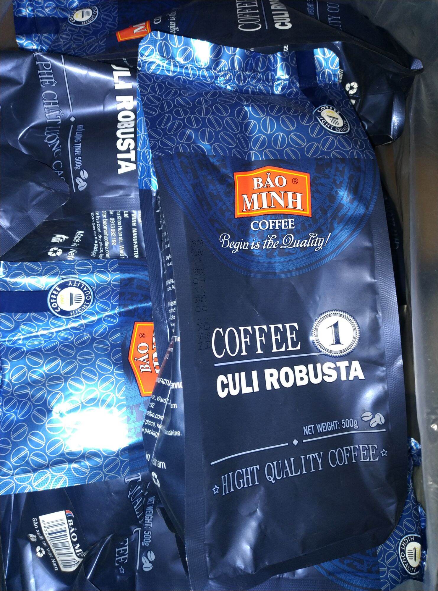 Cà Phê Bảo Minh Số 1 (Culi Robusta) 500g