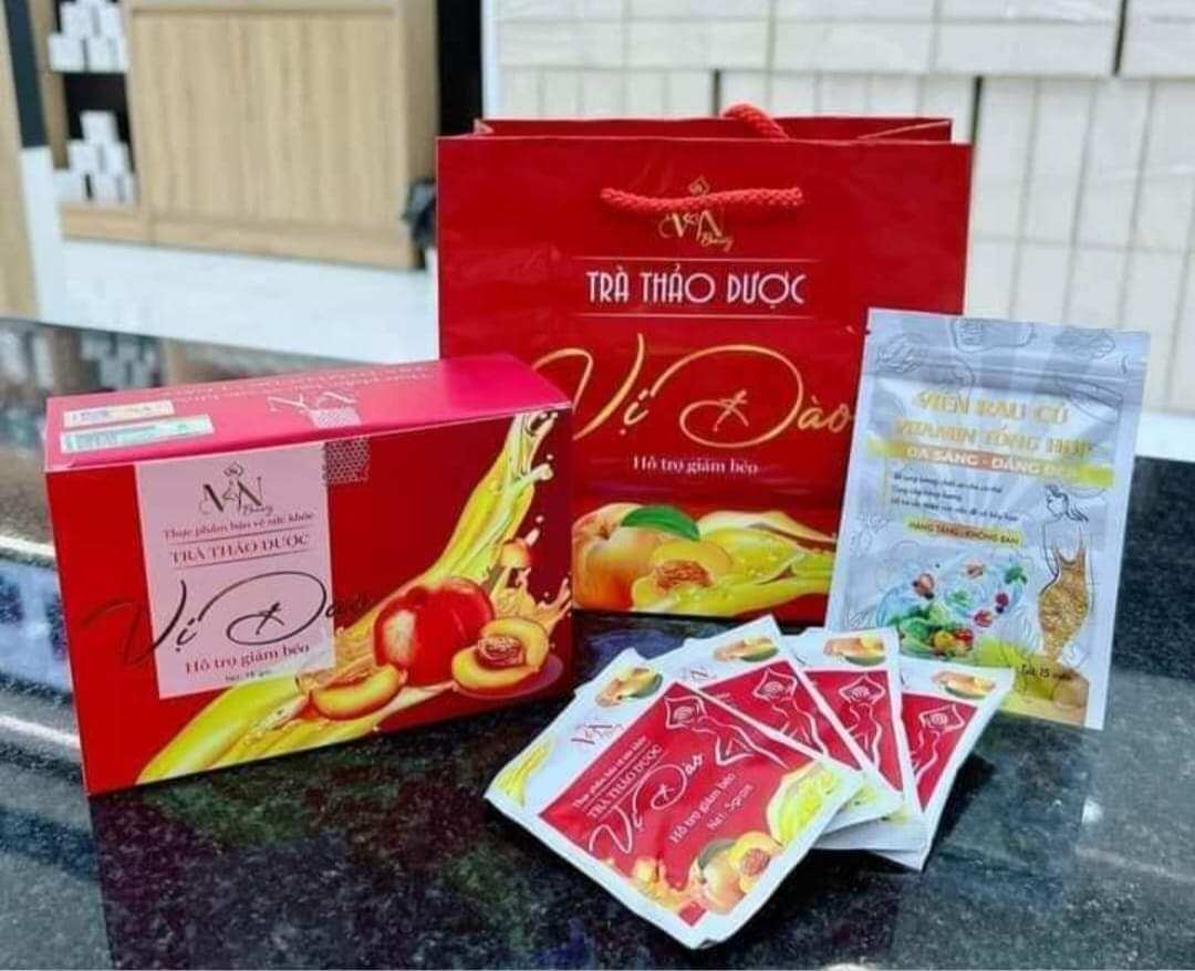 trà đào giảm cân Đông Anh