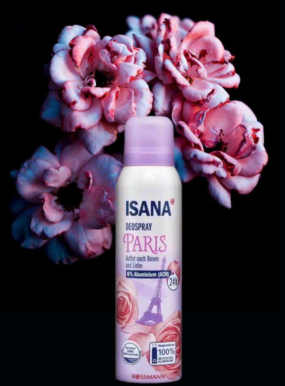 Xịt khử mùi cơ thể 24h ngọt ngào isana - đức