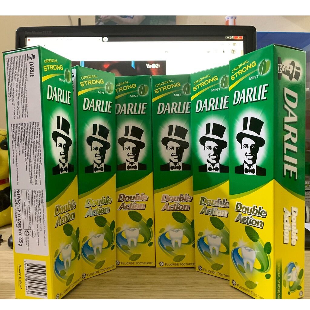 Combo 2 tuýp Kem đánh răng Darlie Double Action 150gram