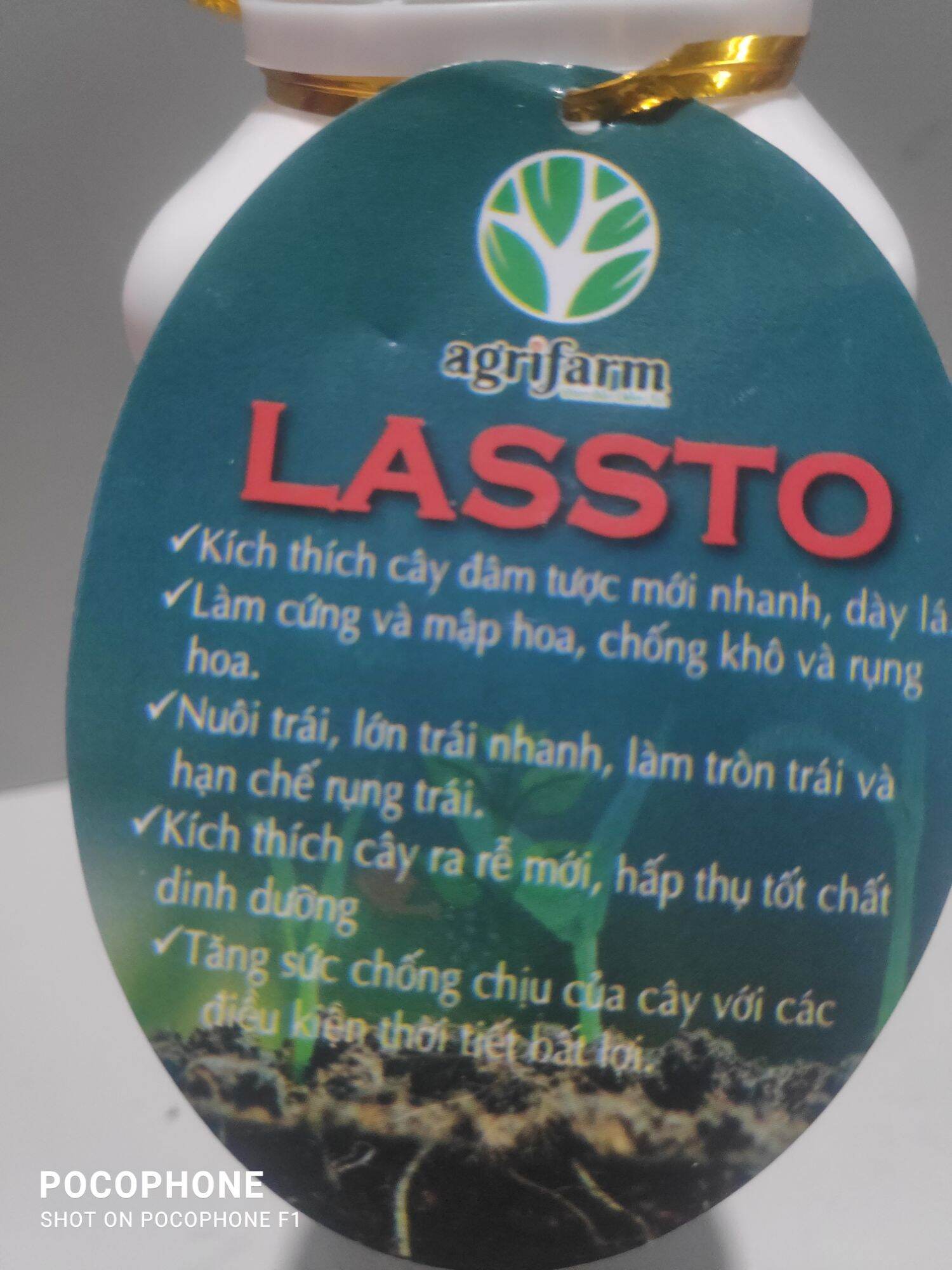 Phân bón lá Lassto 500 ml