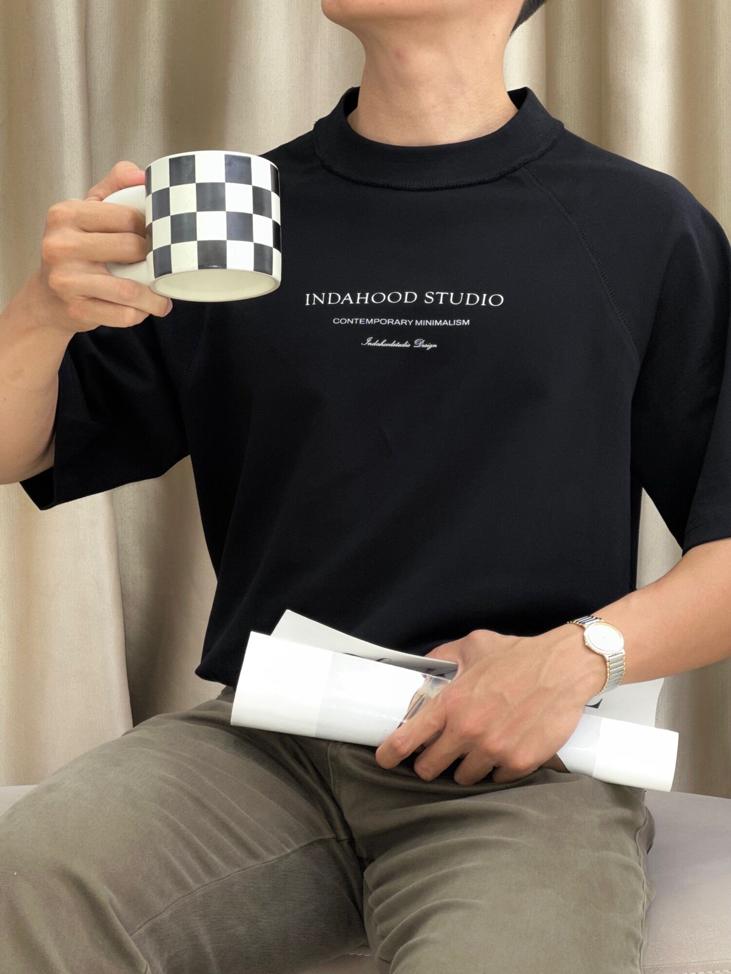 ÁO THUN INDAHOOD STUDIO SS2 TAY RAGLAN TỪ INDAHOOD