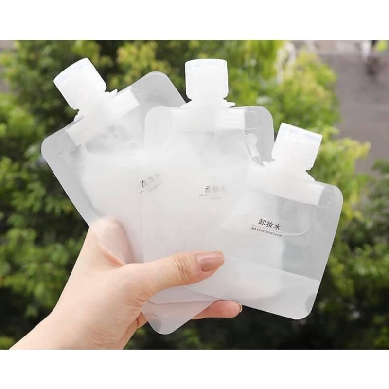 Túi Chiết Mỹ Phẩm Đi Du Lịch 30ml, 50ml, 100ml