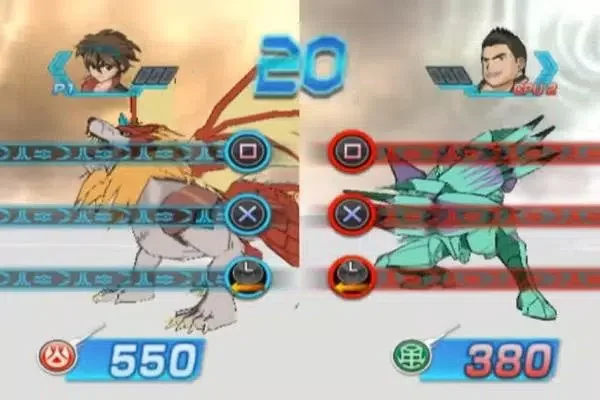 đĩa game ps2 bakugan