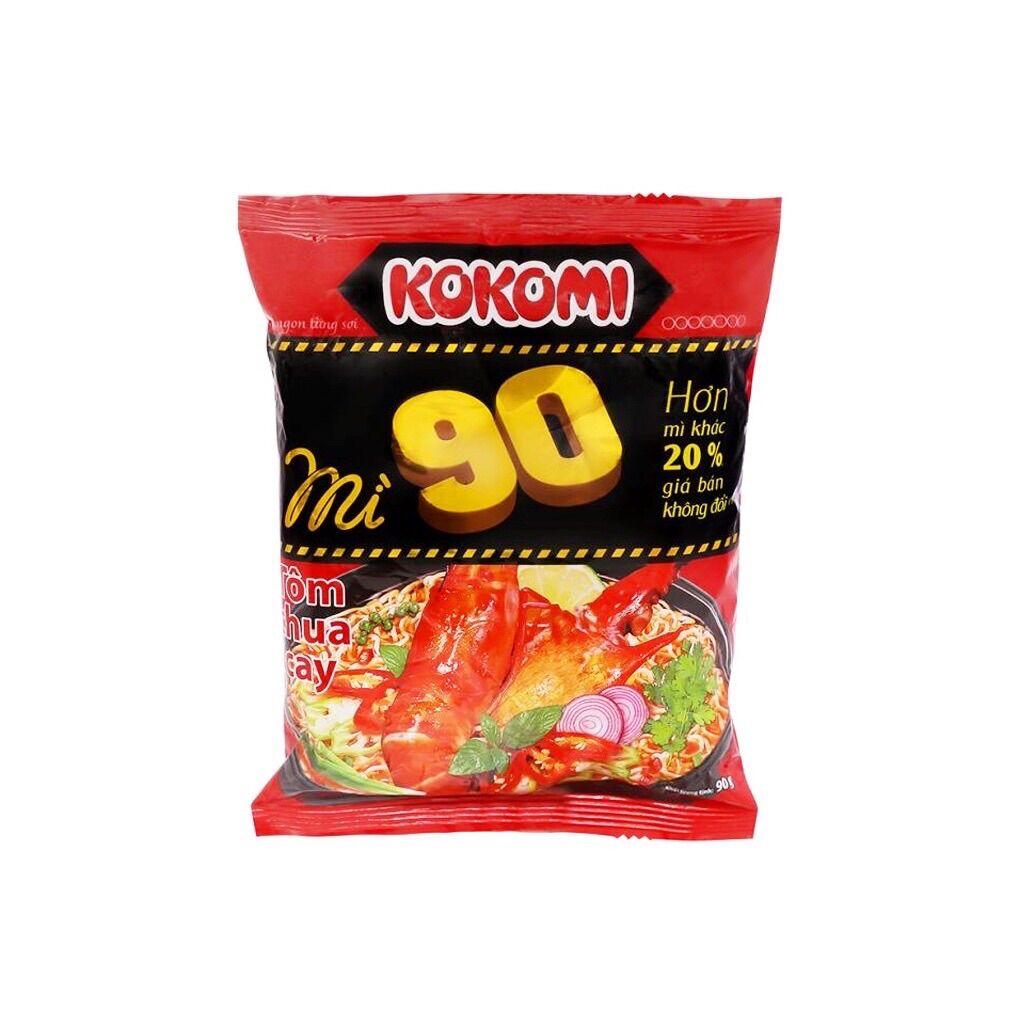 Thùng 30 gói mì Kokomi đại 90g