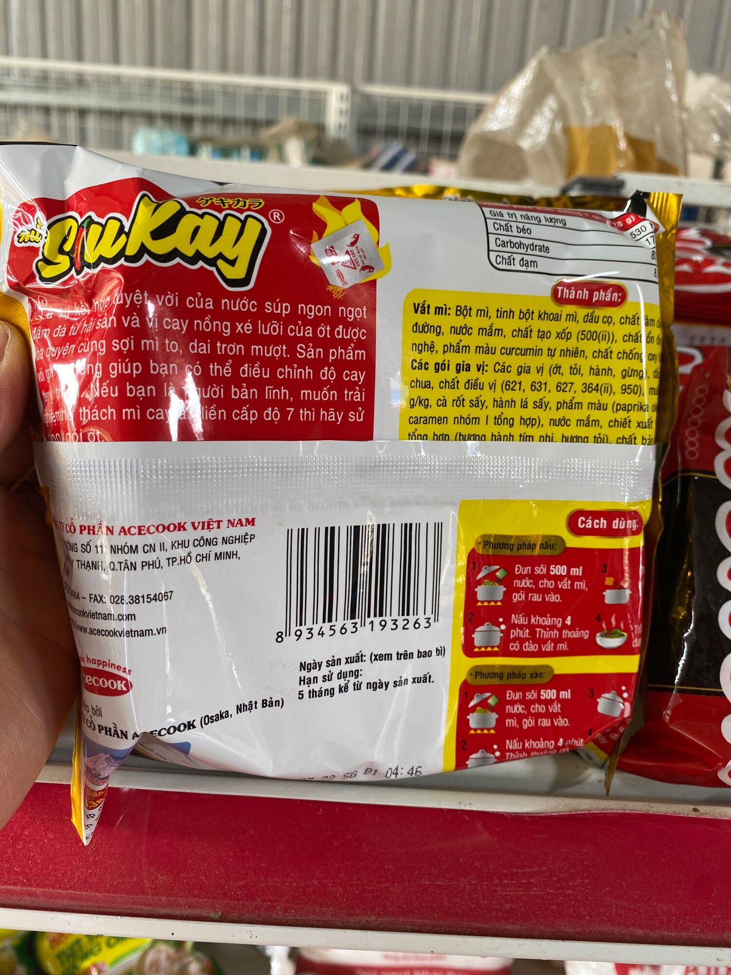 Mì siu kay cấp độ 7
