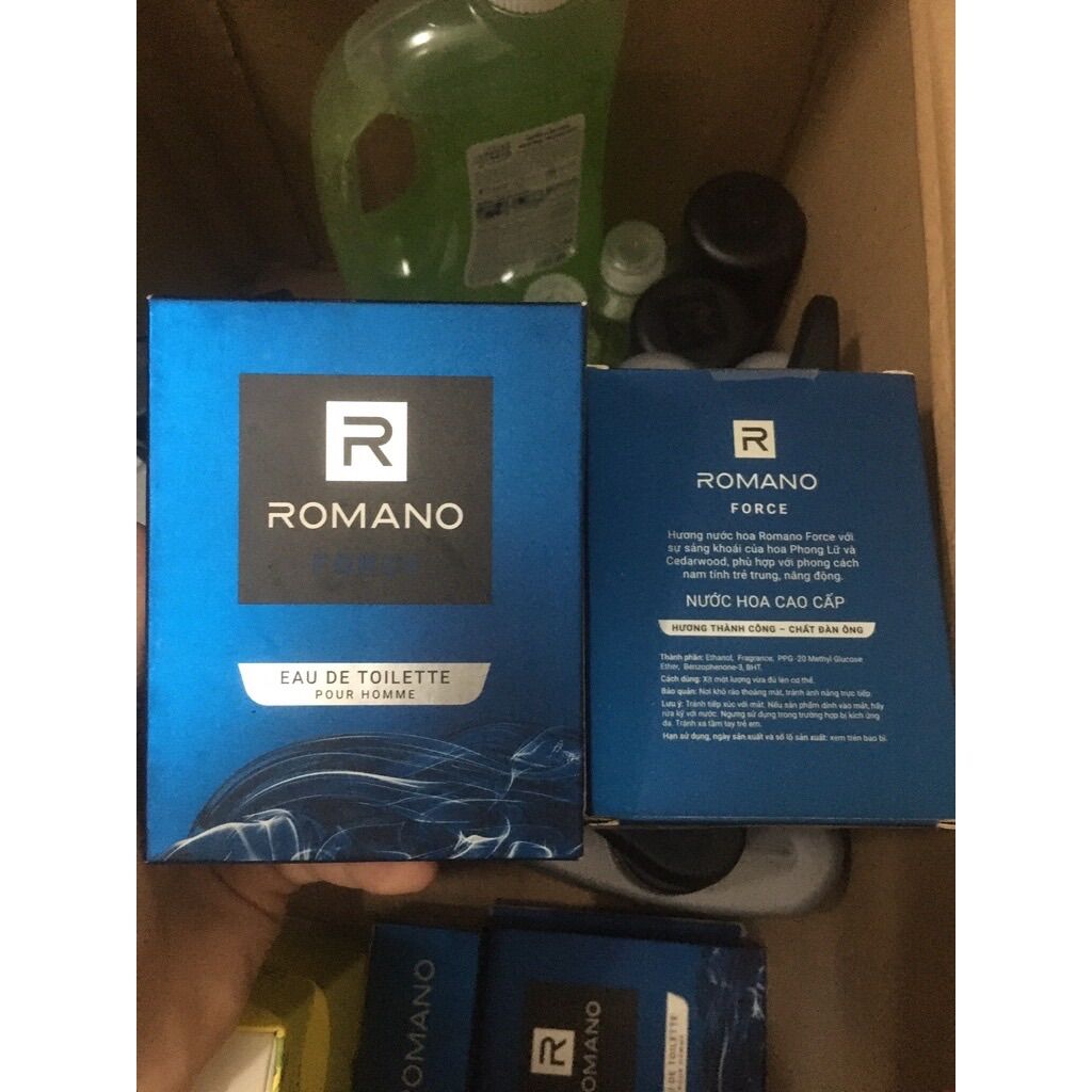 Nước hoa cao cấp Romano Classic / Attitude / Force 50ml MÓM COSMETICS