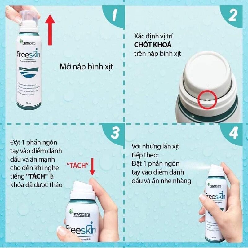(Mới) Xịt hỗ trợ mụn lưng, ngực Freeskin