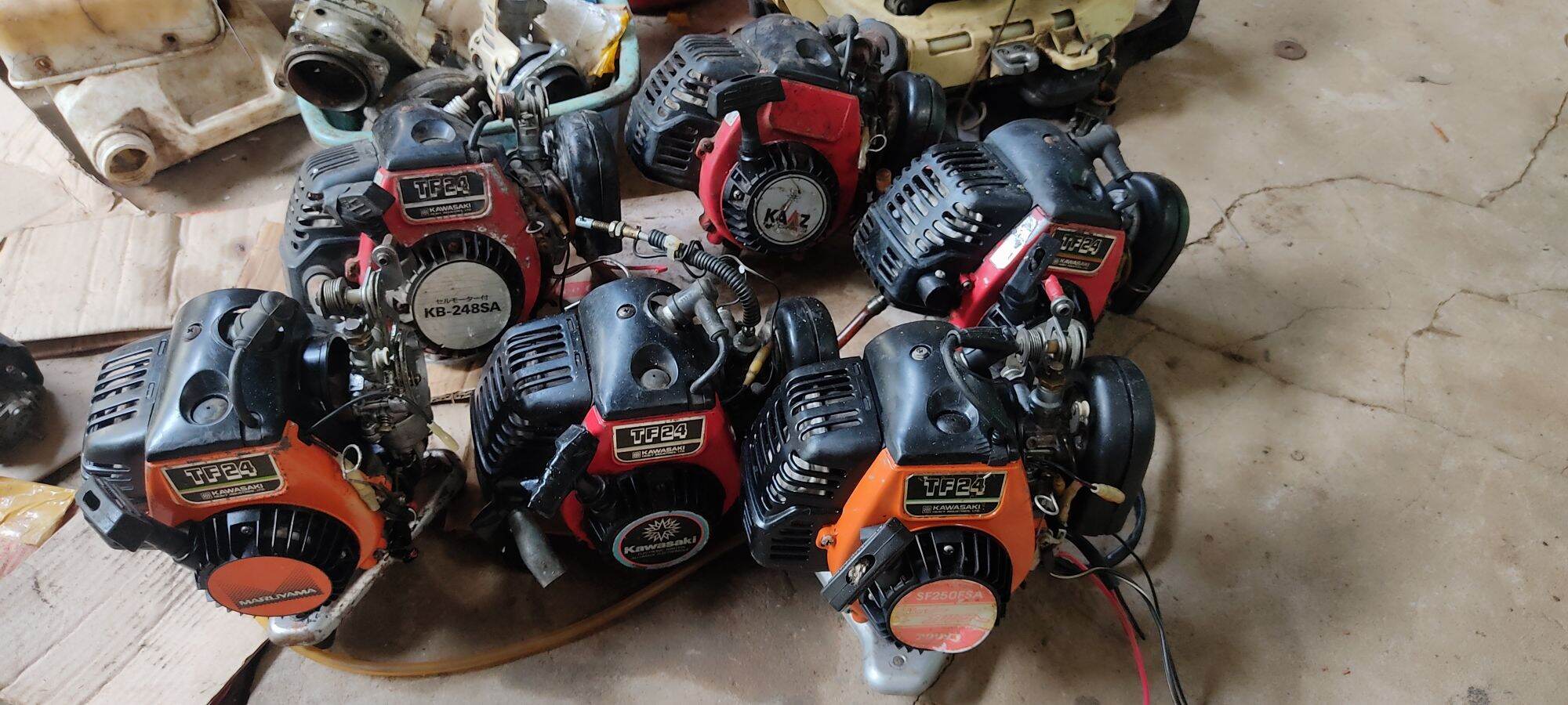đầu máy Nhật bãi có đề kawasaki TF24