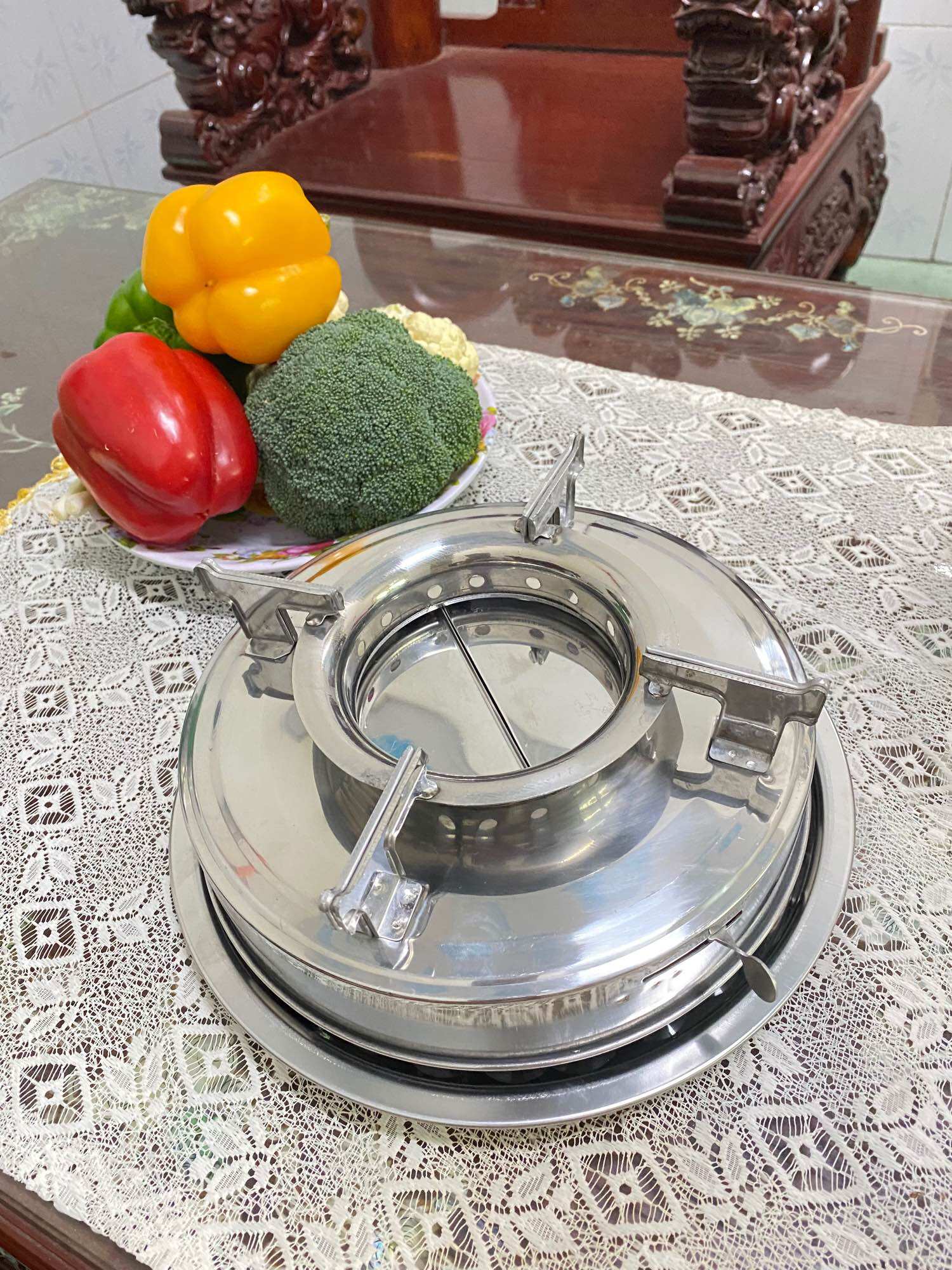 Bếp Cồn ,Bếp Cồn Chắn Gió Inox Siêu Rẻ siêu