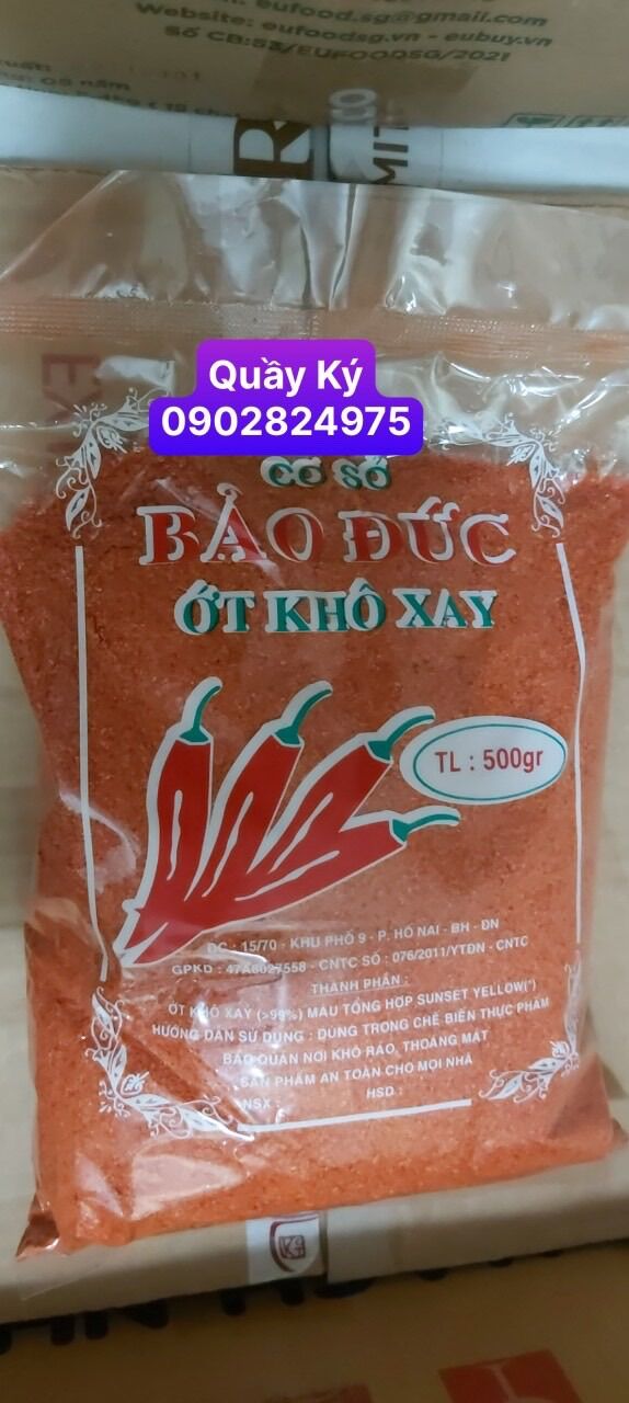 Bột ớt mịn bảo đức 500gr
