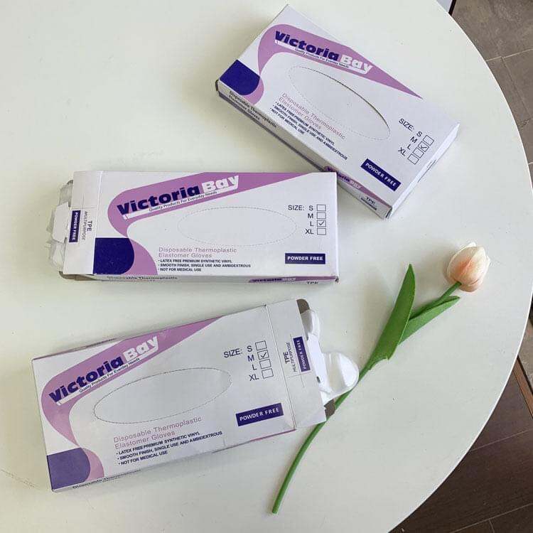 Hộp 100 găng tay Victoria bay siêu dai
