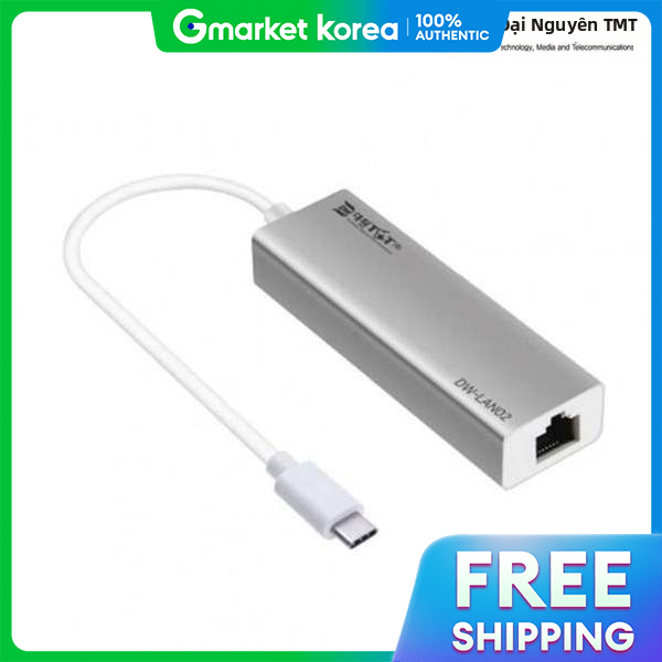 USB Type-C Wired Lan Card (Dw-Lan02) Wireless Computer Network Laptop Giá 827,250 Đồng*Miễn phí vận chuyển